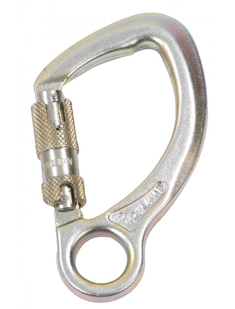 P+P 90148 Steel Captive Eye Kwiklok Karabiner Personal Protective Equipment 